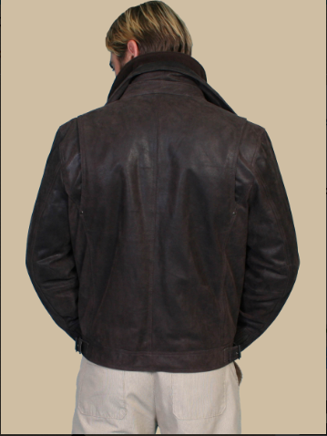 frontier leather jacket USA