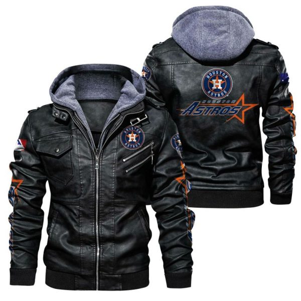 houston astros leather jacket US