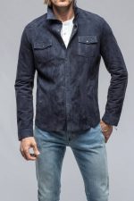 Blue Suede Shirt