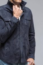 Blue Suede Shirt