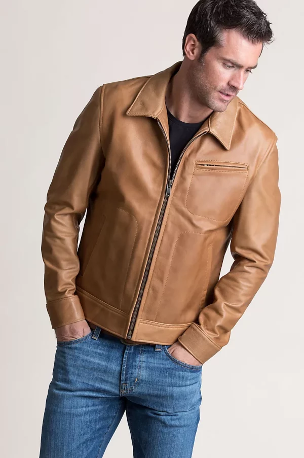 Baldwin Argentine Leather Jacket US