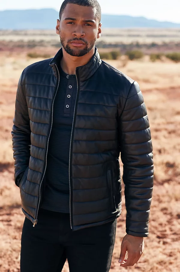 Gavin Italian Lambskin Leather Jacket