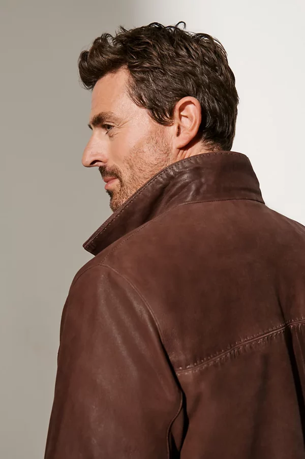 Marcus Lambskin Leather Jacket US
