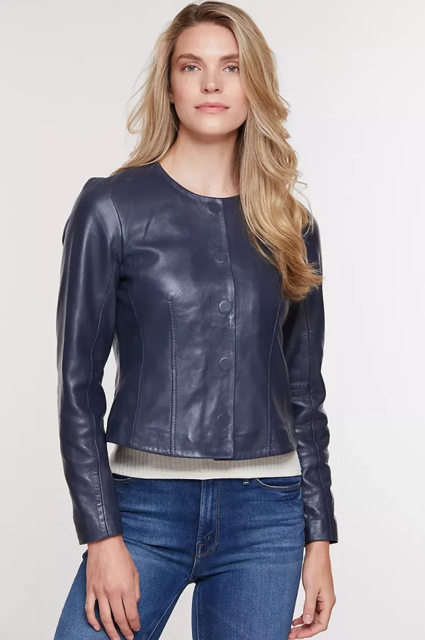 Susie Lambskin Leather Jacket USA