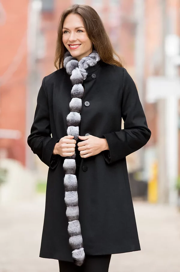 Tatiana Loro Piana Wool Coat US