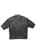 3 4 sleeve leather motorcycle jacket