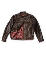 Rust Leather Jacket