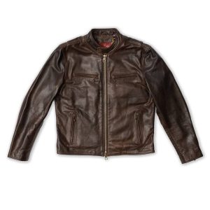 Rust Leather Jacket