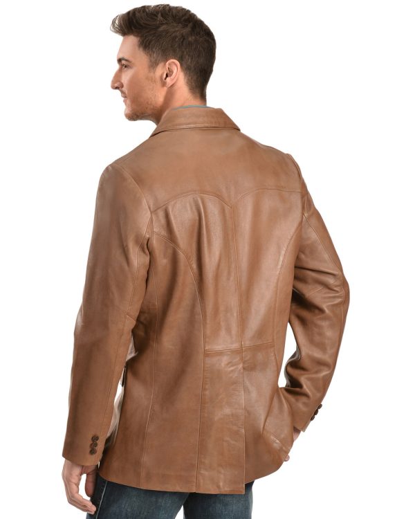 Scully Lamb Leather Blazer