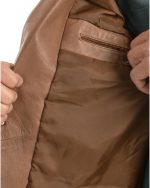 Scully Lamb Leather Blazer
