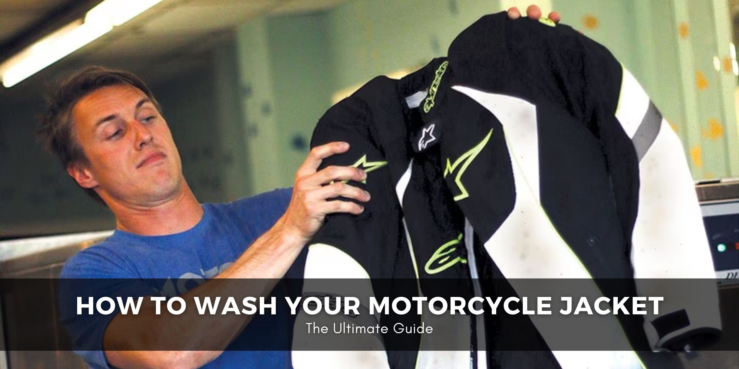 How to Wash Your Motorcycle Jacket