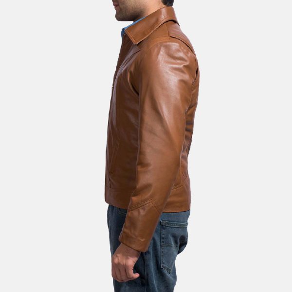 Old School Brown Leather Jacket United States