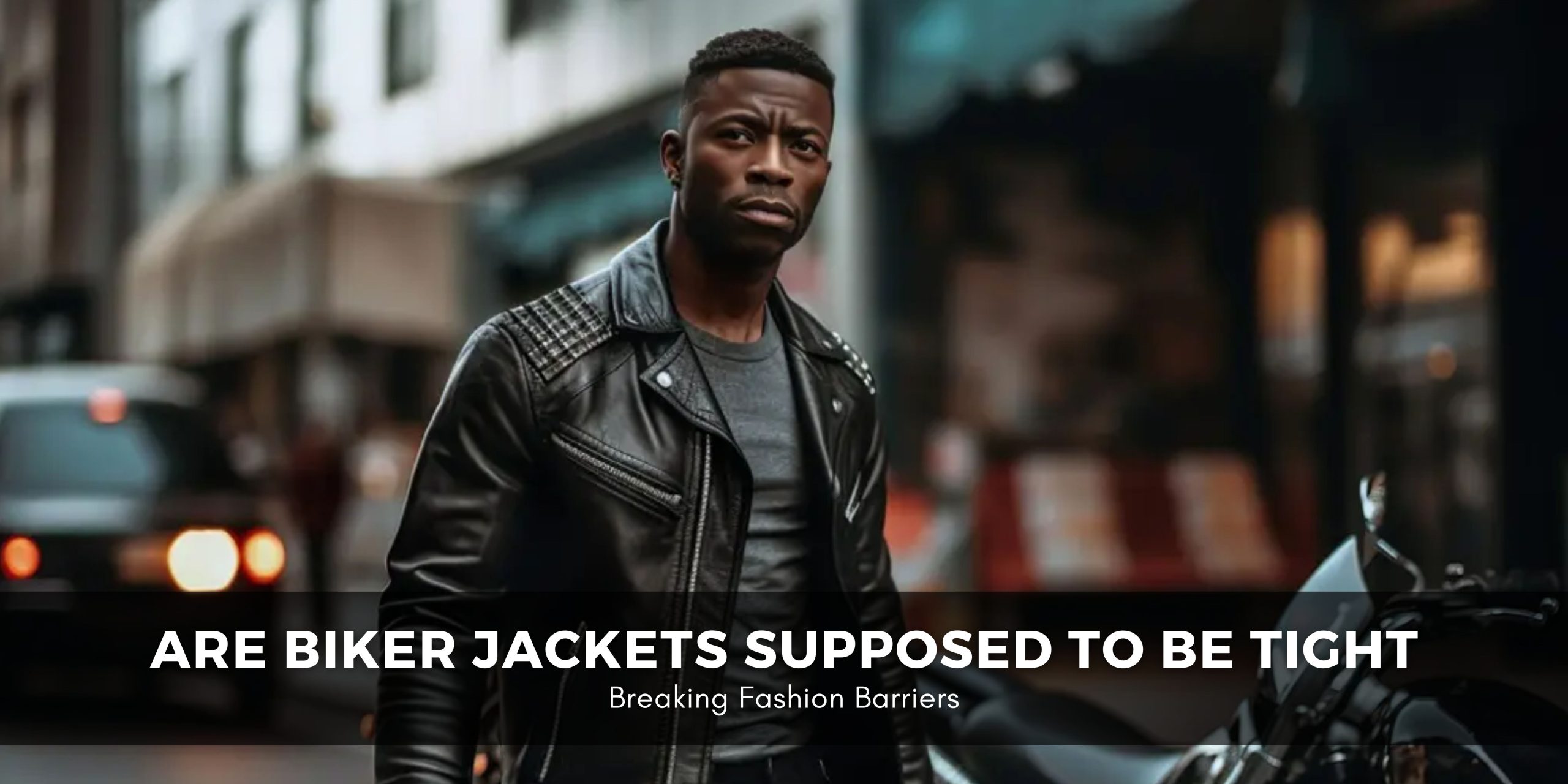 are biker jackets supposed to be tight
