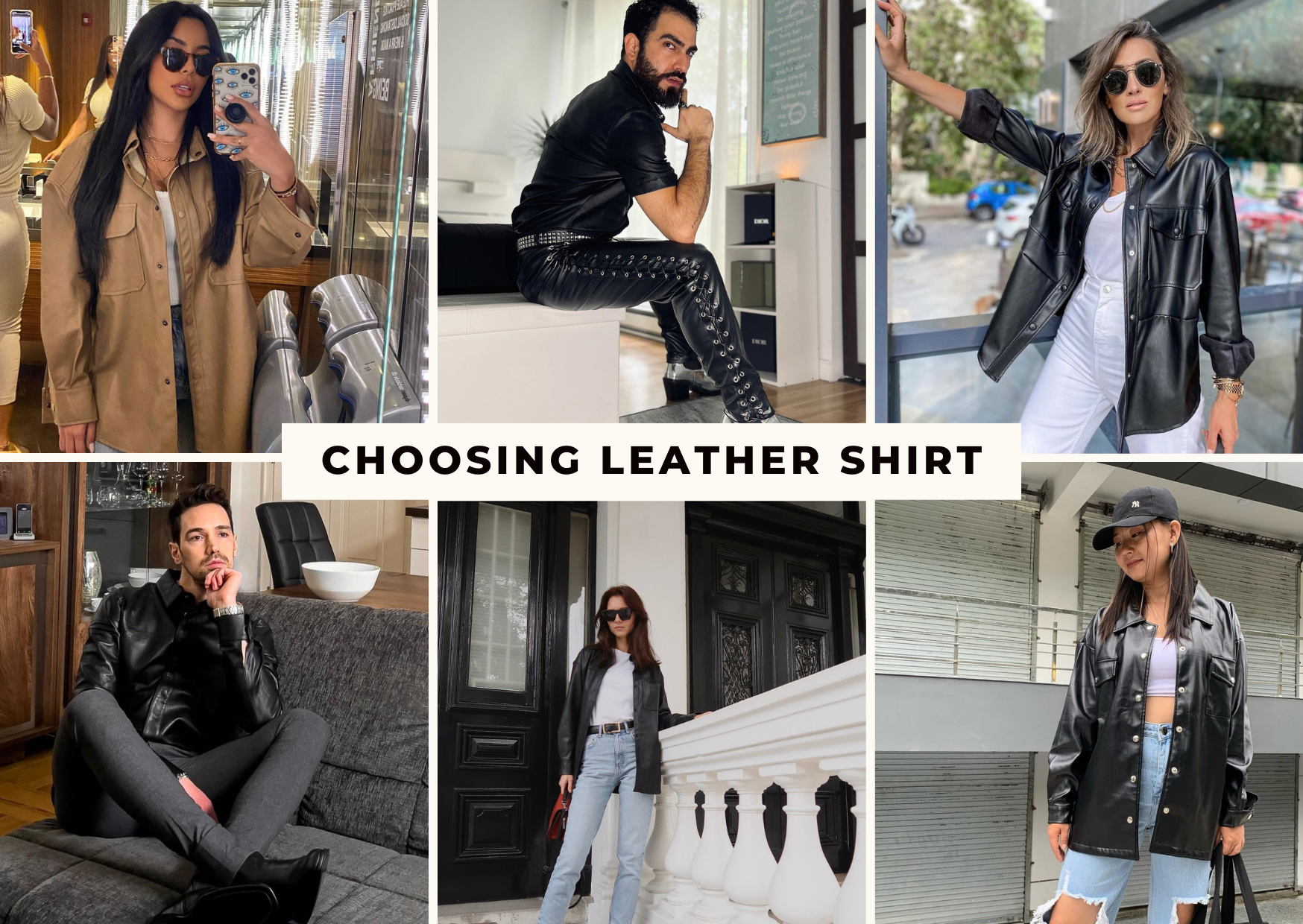 8 Factor to Consider When Choosing a Leather Shirt