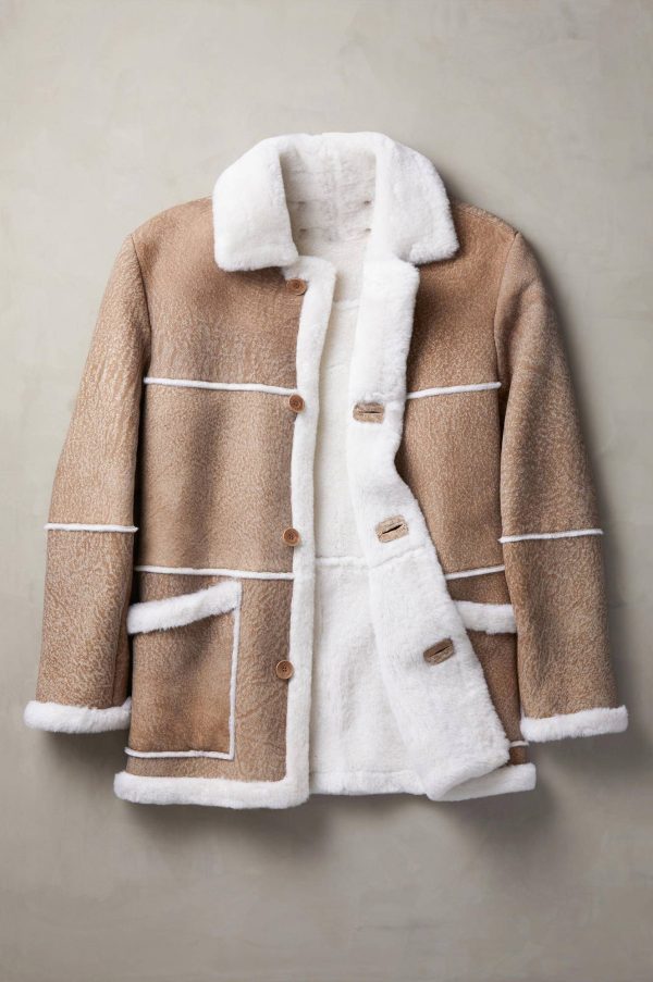 Maverick Shearling Sheepskin Rancher Coat