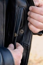 Big and Tall Leather Motorcycle Jacket