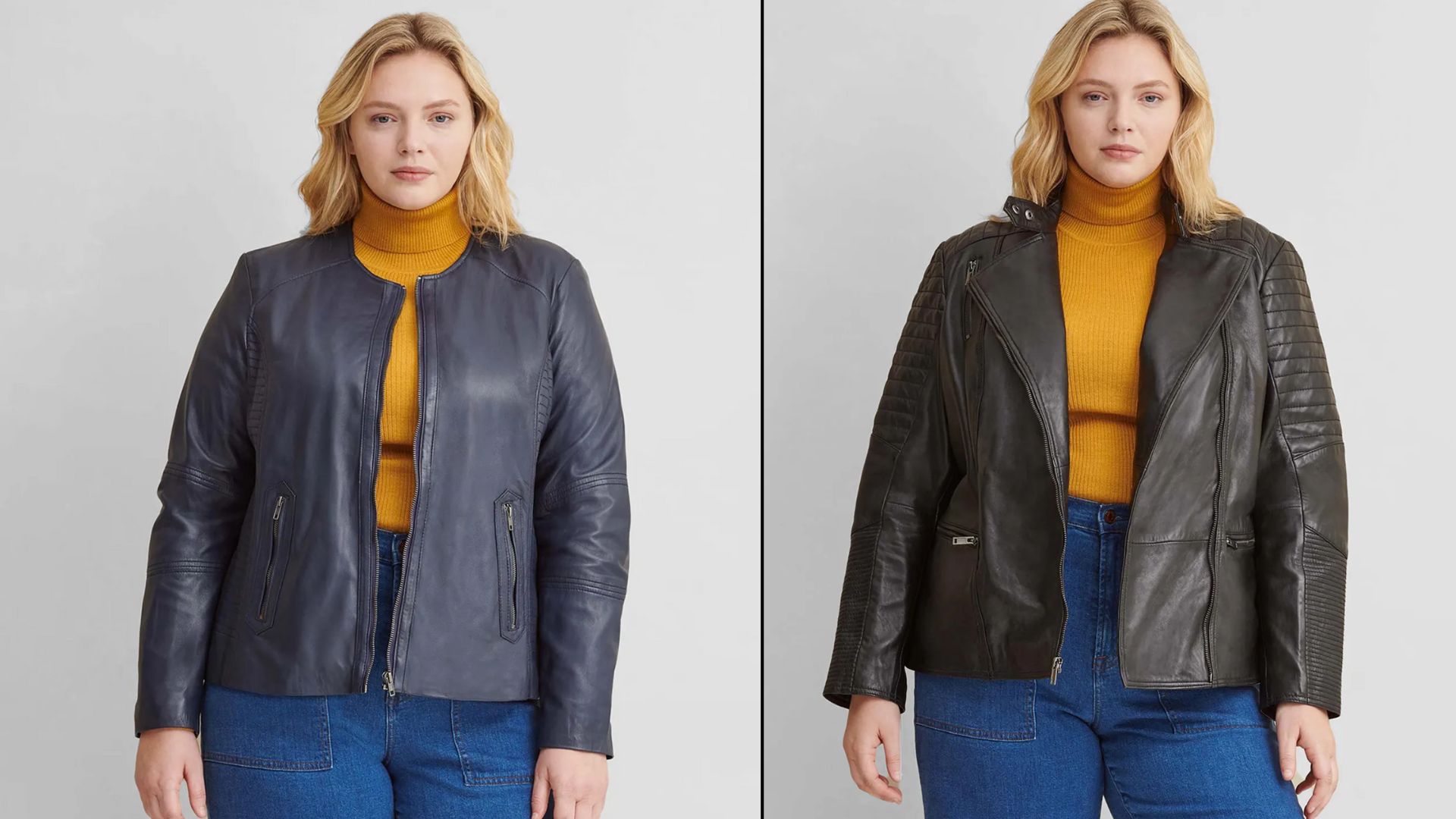 How To Style A Plus Size Leather Jacket