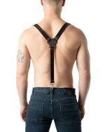 leather suspender harness