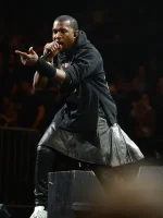kanye leather kilt