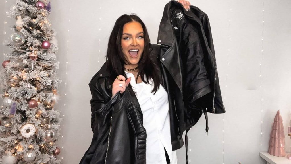 How does a Plus Size Leather Jacket fit Curvy Women around the Arms, Shoulders, and Hips