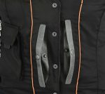 Grey Leather Vest Womens