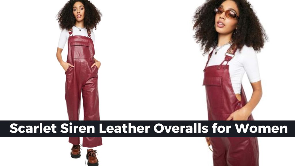 Leather Overalls for Women
