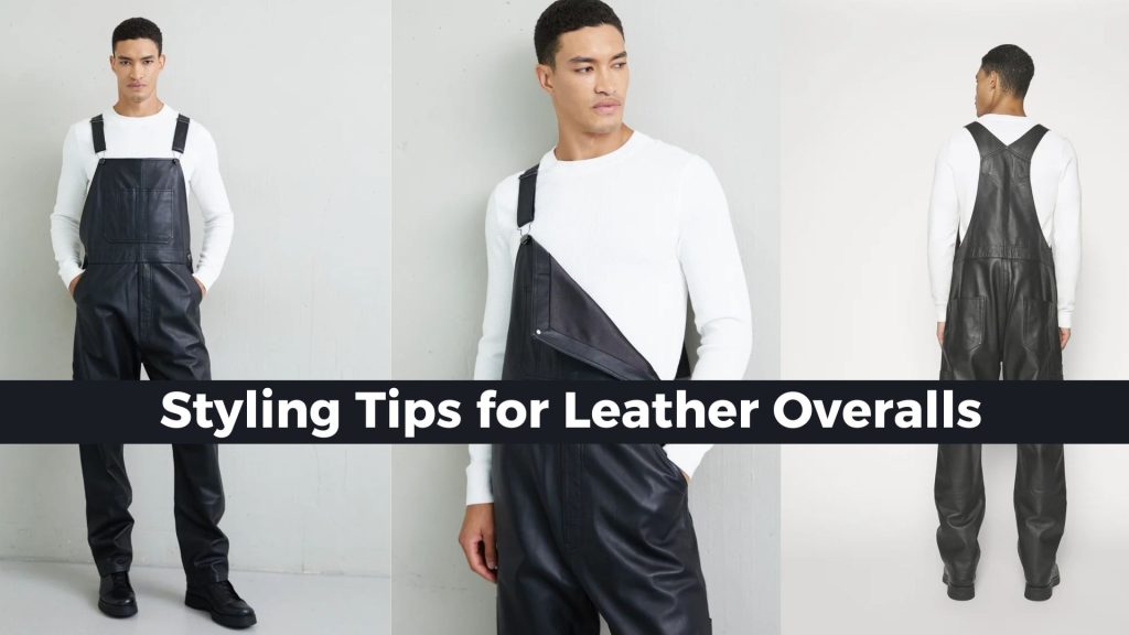 Wear Men’s Leather Overalls
