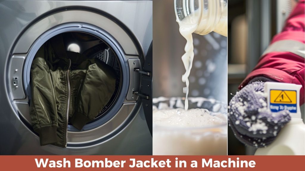 how do you wash a bomber jacket