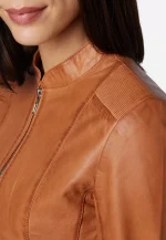 Brown Lambskin Leather Jacket United States