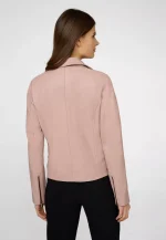 Dusty Rose Leather Jacket USA