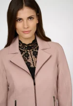 Dusty Rose Leather Jacket United States