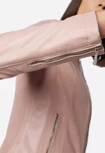 Pink Leather Jacket Women United States