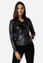 Short Leather Jacket Women