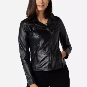 Short Leather Jacket Women