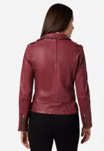 Oxblood Leather Jacket USA