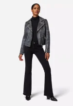 Womens Studded Leather Jacket US