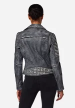 Womens Studded Leather Jacket USA