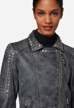 Womens Studded Leather Jacket United States