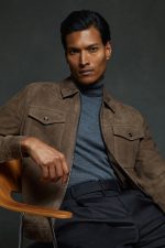 Charcoal Suede Jacket