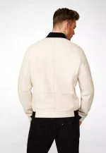 White Lambskin Leather Jacket US