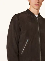 mocha suede jacket