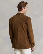Backside of Suede Blazer