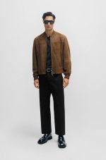 Cognac Suede Jacket