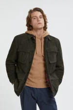 Forest Green Suede Jacket