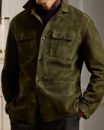 Green Suede Jacket