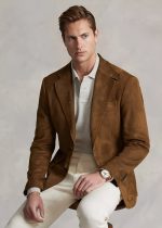 Mens Suede Blazer