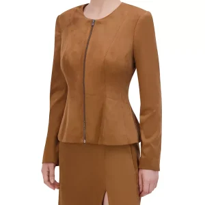 Petite Suede Jacket