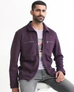 Purple Suede Jacket