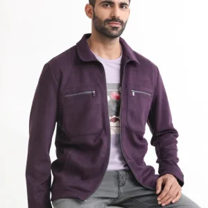 Purple Suede Jacket