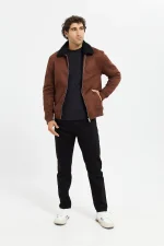 Suede Aviator Jacket US